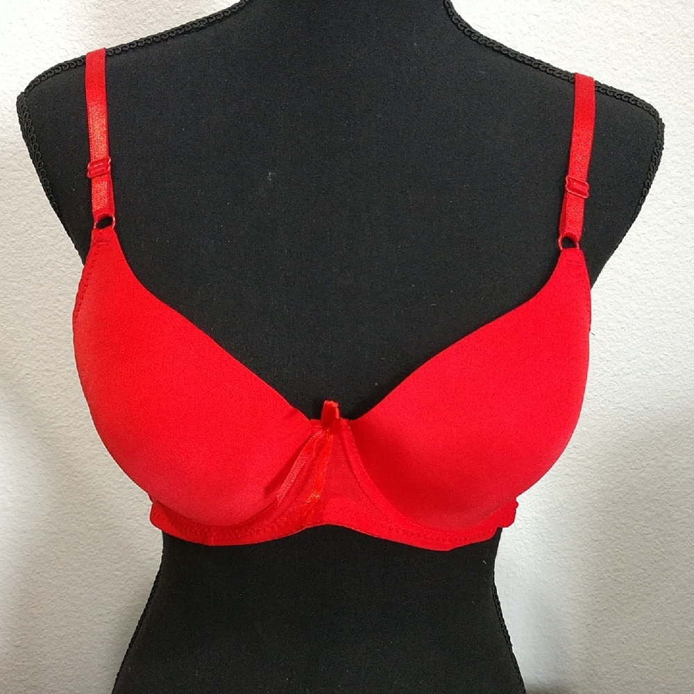 Mamia Vibrant Red Women's Bra